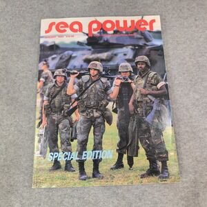 Sea Power Magazine January 1993 Special Edition Navy League United States VG